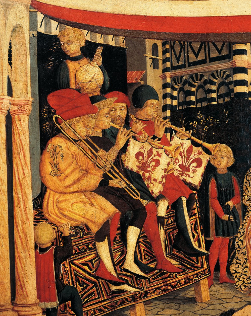 Muzycy autorstwa Giovanni di Ser Giovanni