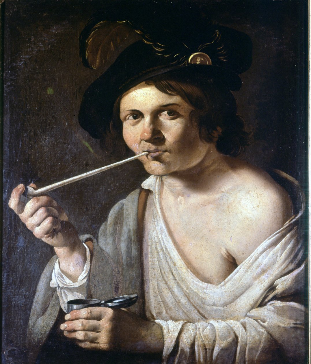 Domniemany portret Tommaso Aniello dit Masaniello (1623-1647). Neapol, Muzeum Narodowe św. Marcina. autorstwa Masaniello