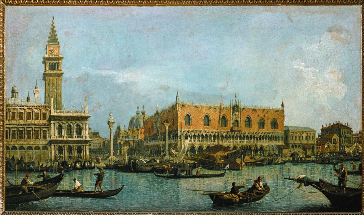 Kret widziany z basenu San Marco ... autorstwa (1697-1768) Canaletto