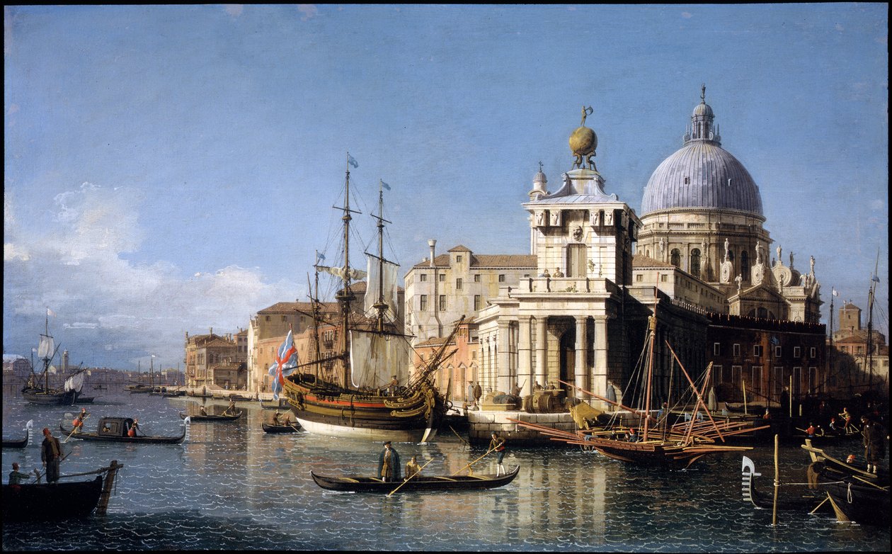 Widok na Wenecję autorstwa (1697 1768) Canaletto