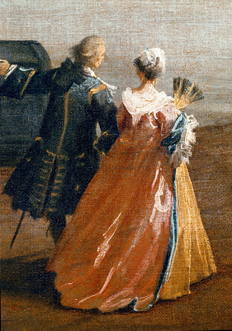 Widok Zagłębia Świętego Marka w Wenecji (olej na płótnie) autorstwa Canaletto