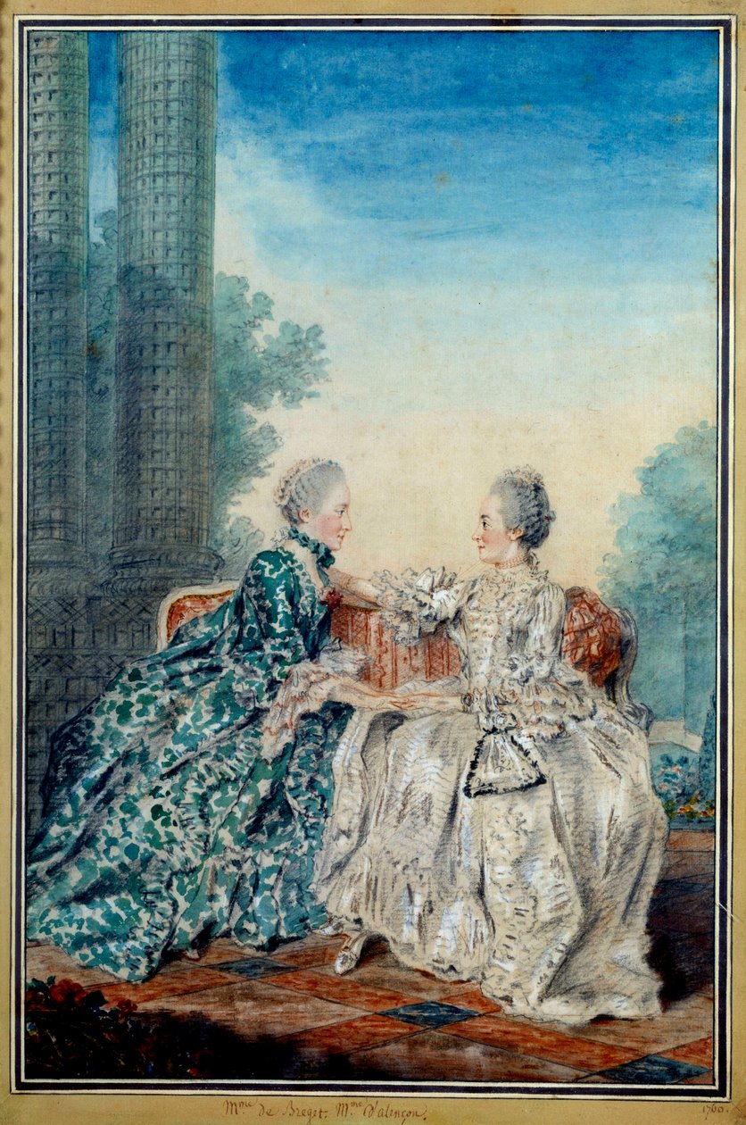 Portret Madame de Breget i Madame d