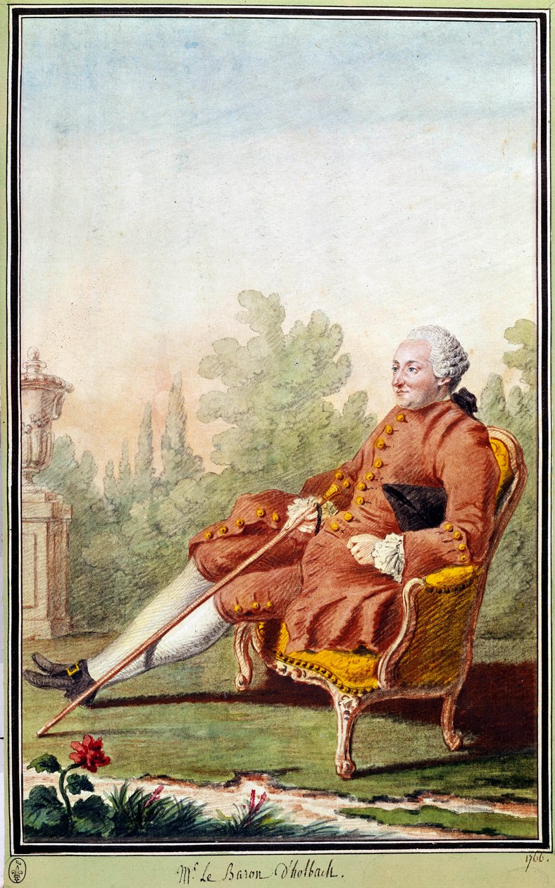 Portret Paula Henri Dietricha, barona d