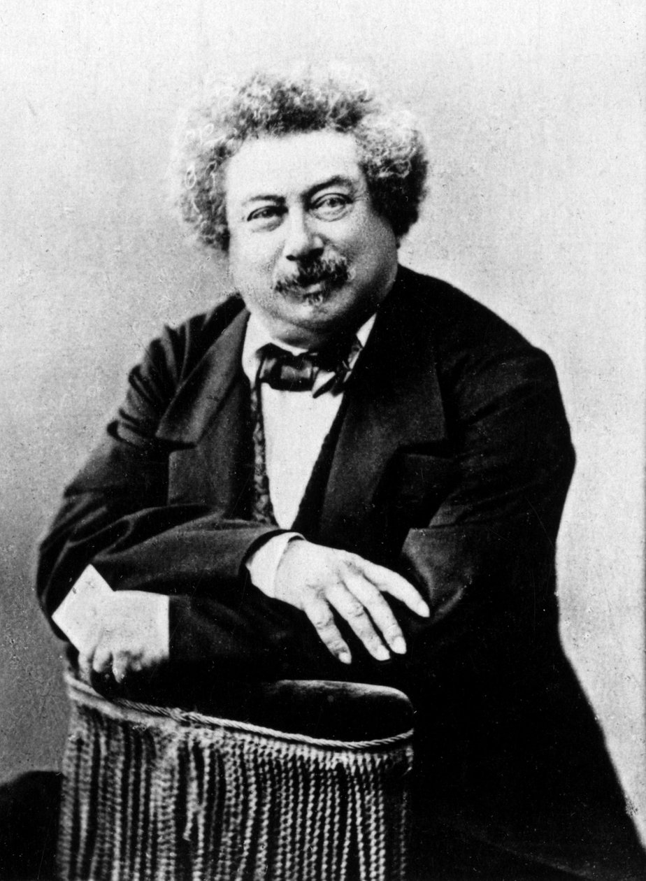 Portret Alexandre Dumas pere autorstwa (1820 1910) Nadar