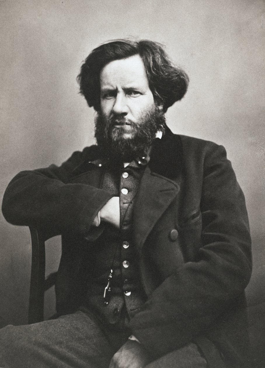 Auguste Luchet (1806-1872) angielski dramaturg, dziennikarz, powieściopisarz i pisarz Nadar autorstwa Nadar