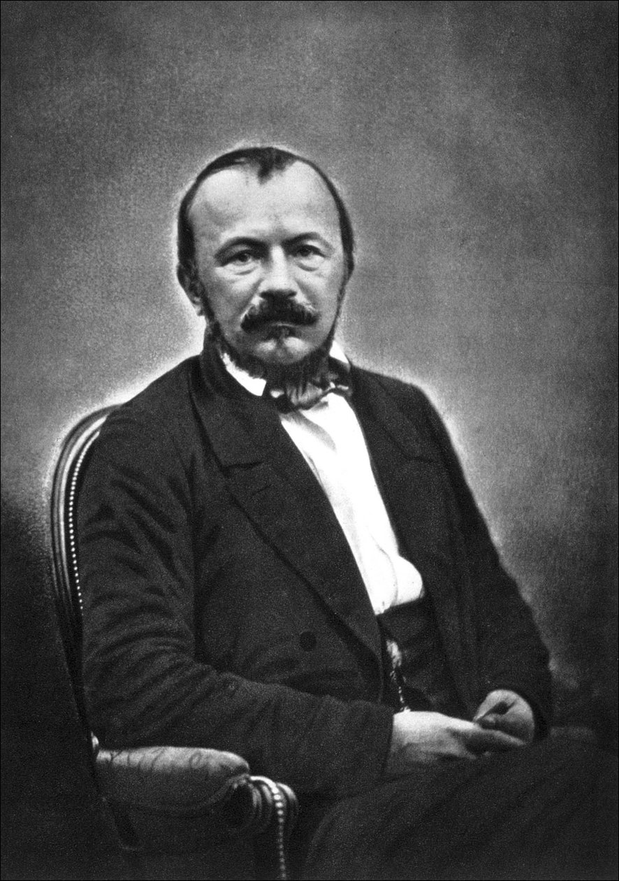 Portret Gerarda de Nerval. autorstwa Nadar