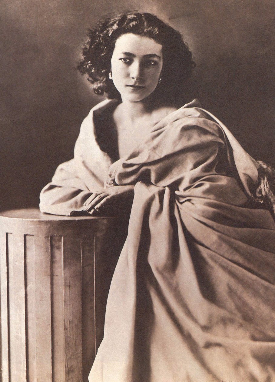 Portret Henrietty Rosine Bernard dite Sarah Bernhardt (1844-1923) autorstwa Nadar autorstwa Nadar