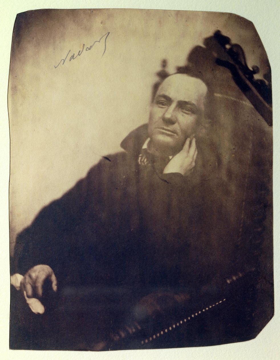 Portret francuskiego poety Charlesa Baudelaire