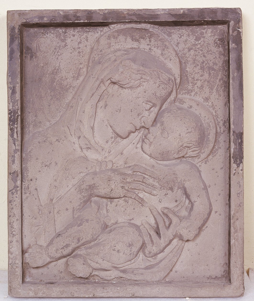 Madonna z Dzieciątkiem (ok. 1386-1466). autorstwa (Workshop of) Donatello