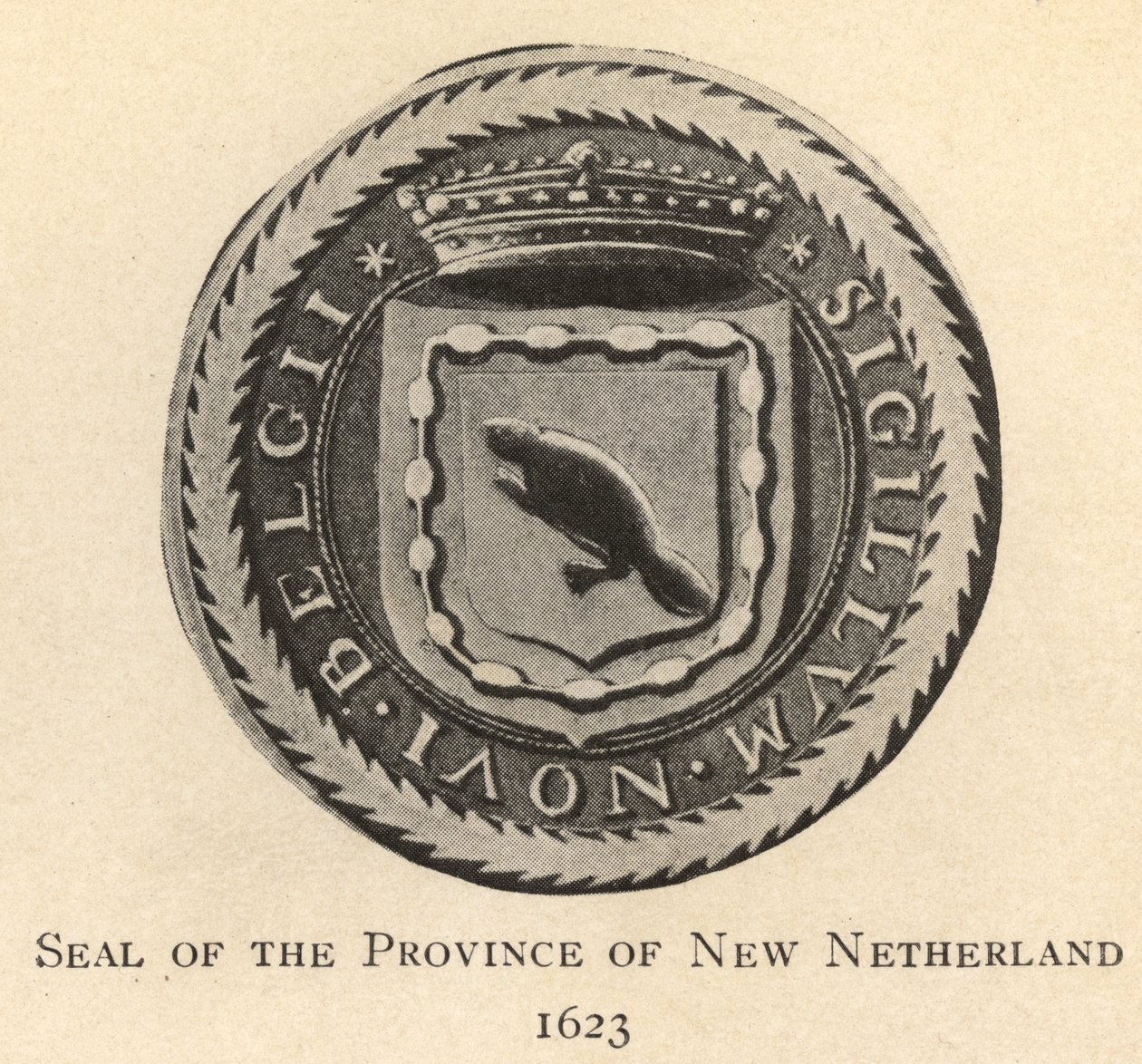 Pieczęć Prowincji Nowej Holandii autorstwa (after) American School