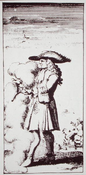 Divining Rod, z „La Physique Occulte” L.L. de Vallemonta, zilustrowana w „Historii magii”, opublikowanej pod koniec XIX wieku (lito) autorstwa (after) Dutch School