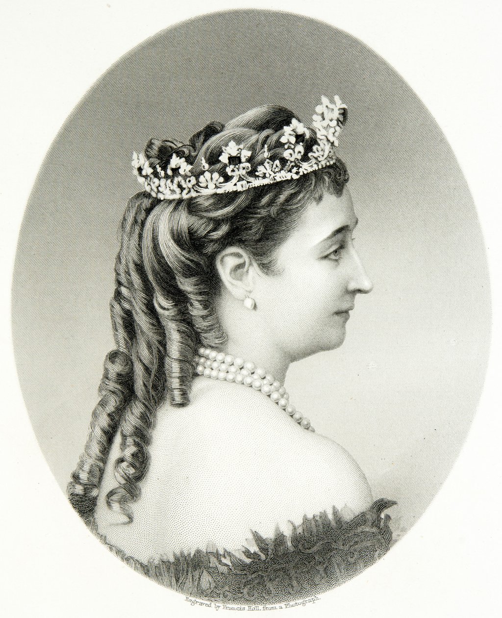 Eugenia (grawerowanie) autorstwa (after) English photographer
