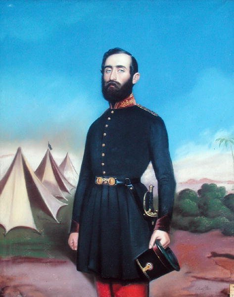 Dr Marmonnier (1813-91) chirurg armii francuskiej w Afryce autorstwa (after) French School