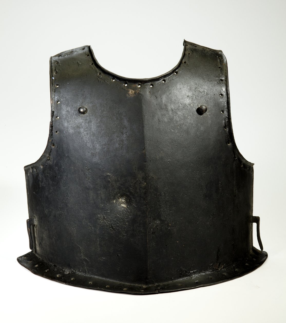 Napierśnik harquebusiera, ok.1625-50 (żelazo i czarna farba) autorstwa (attr.to) German School