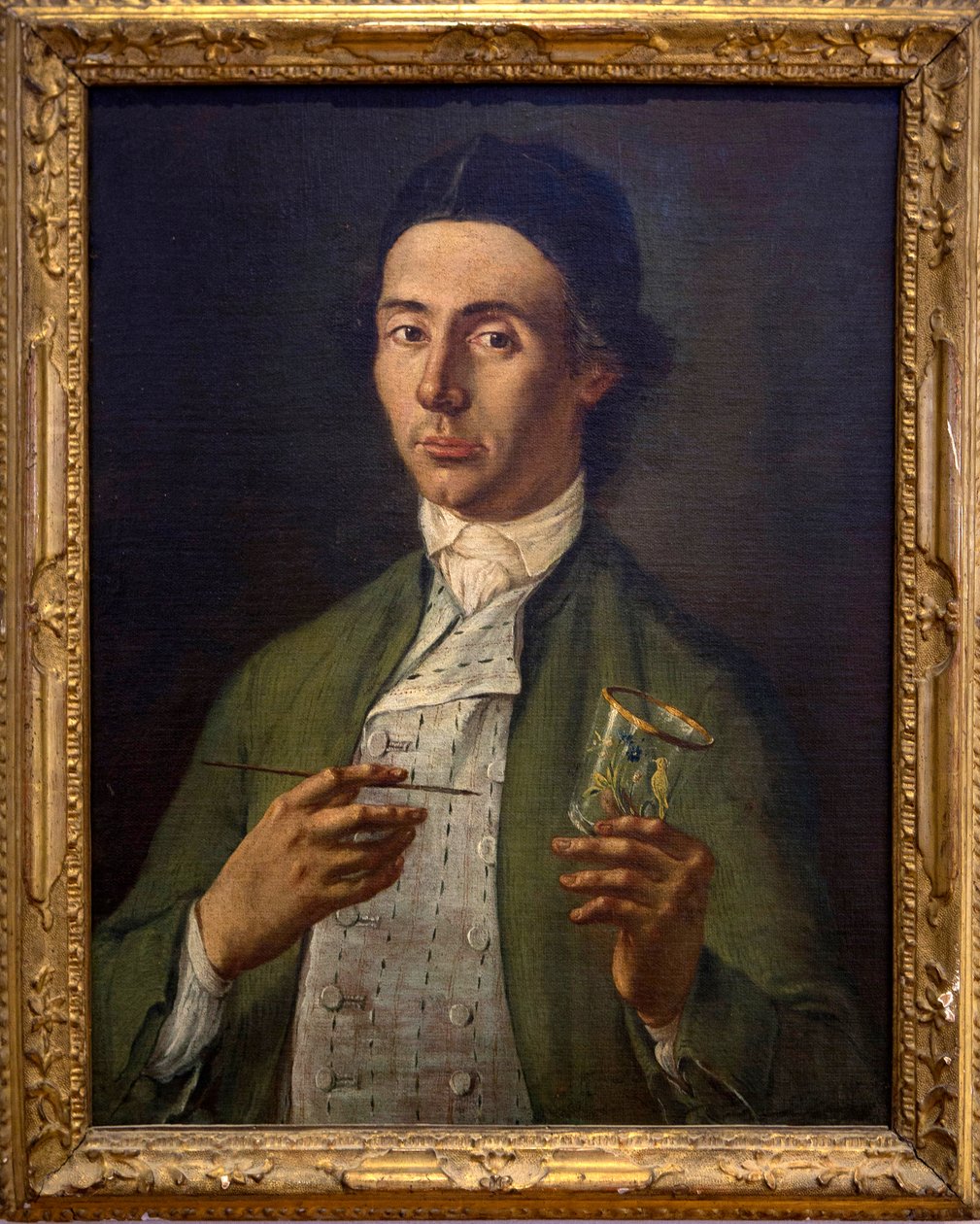 Portret Osvaldo Brussa autorstwa (attr.to) Italian School