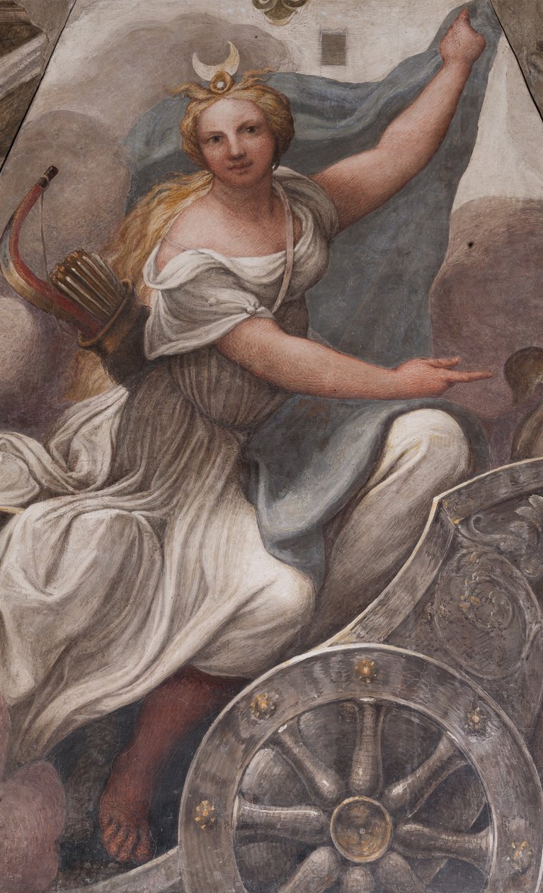 Diana na rydwanie autorstwa (c.1489 1534) Correggio