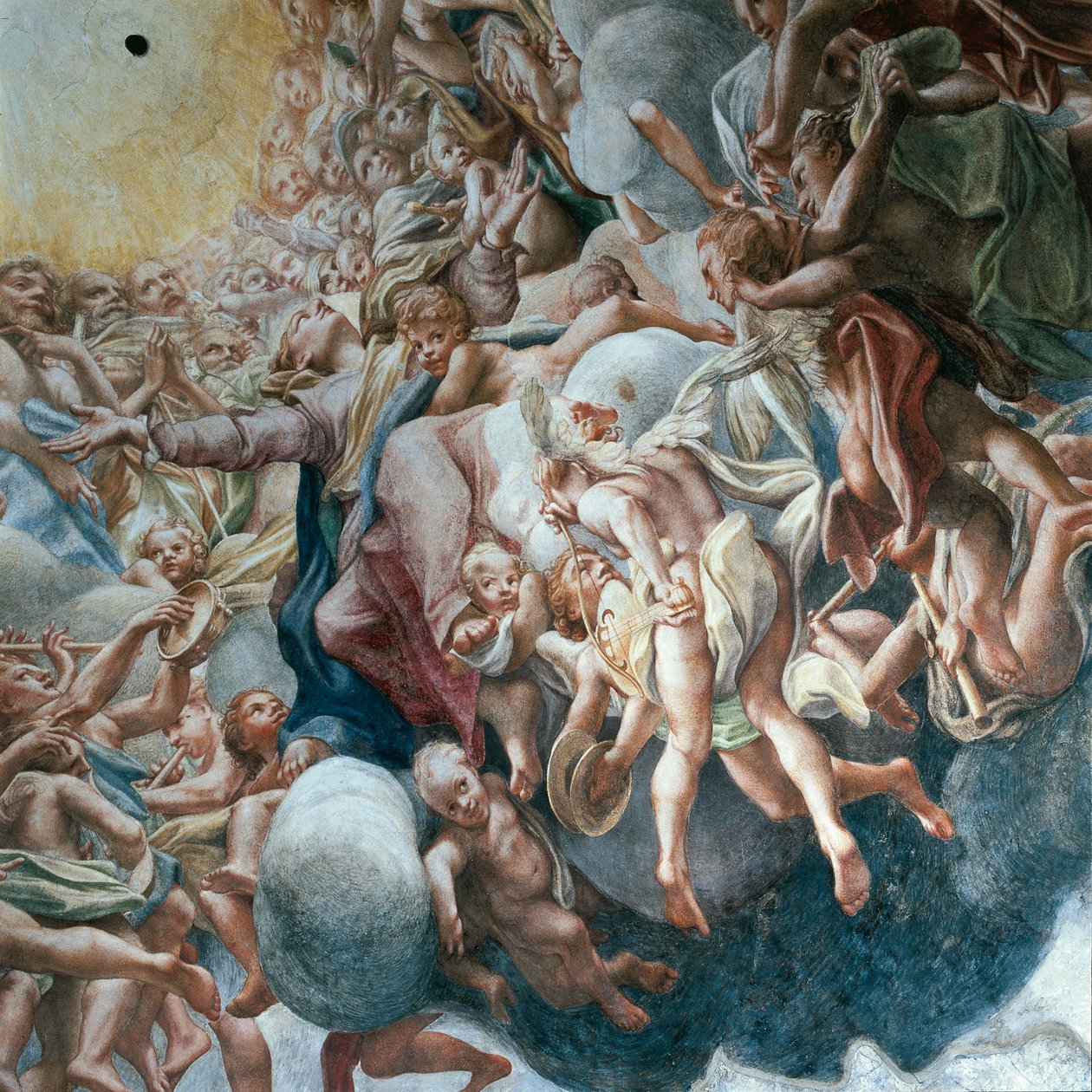 Wniebowzięcie Dziewicy autorstwa (c.1489 1534) Correggio