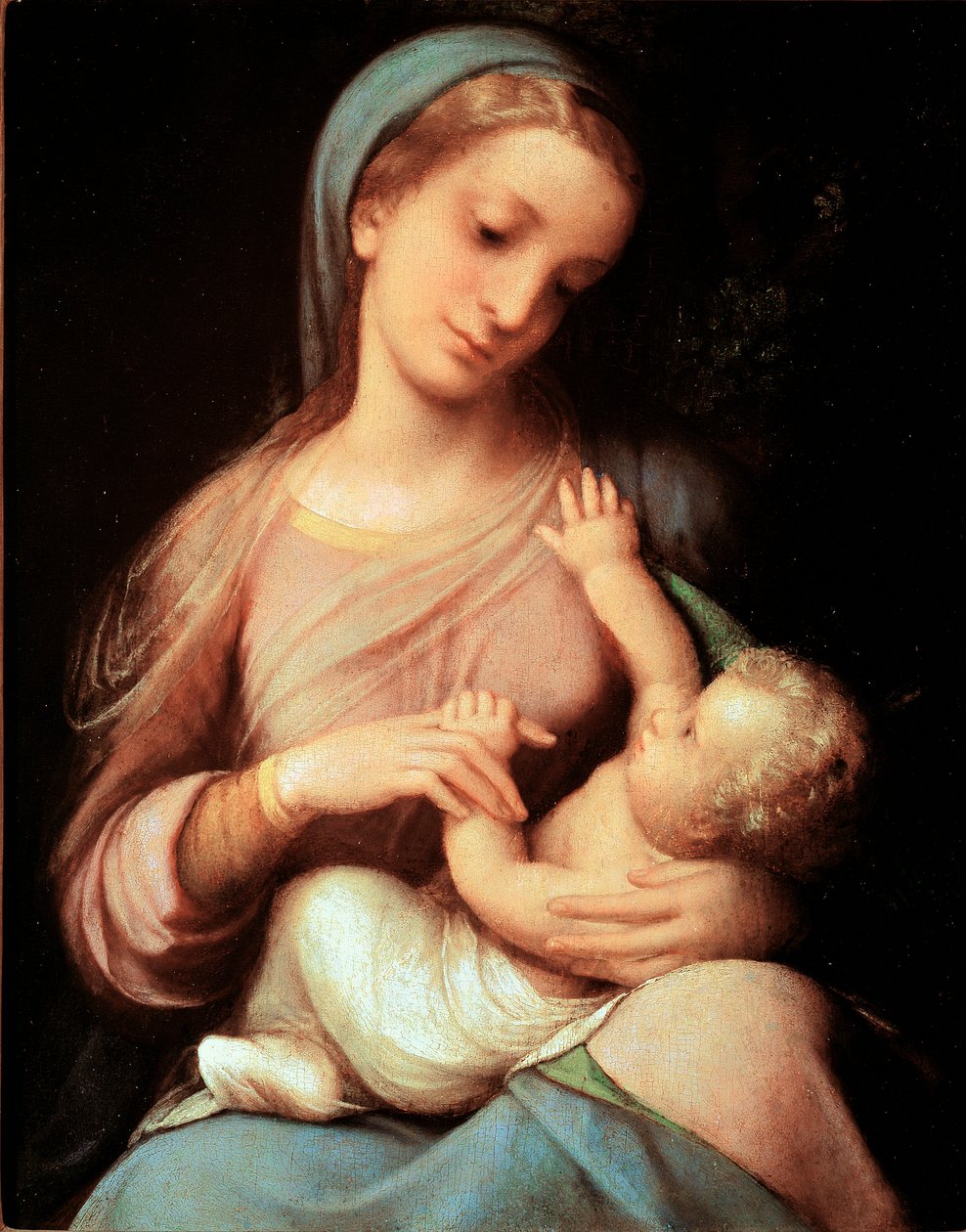 Dziewica i Dziecko autorstwa (c.1489 1534) Correggio