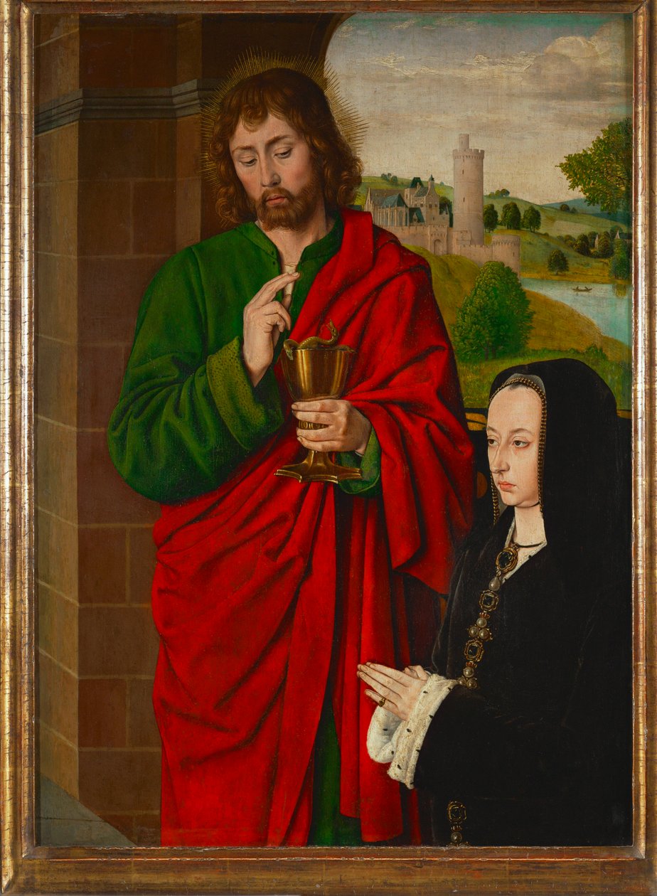 Anne de France, Dame de Beaujeu, księżna Bourbon ... autorstwa (fl.c.1483 c.1529) Master of Moulins