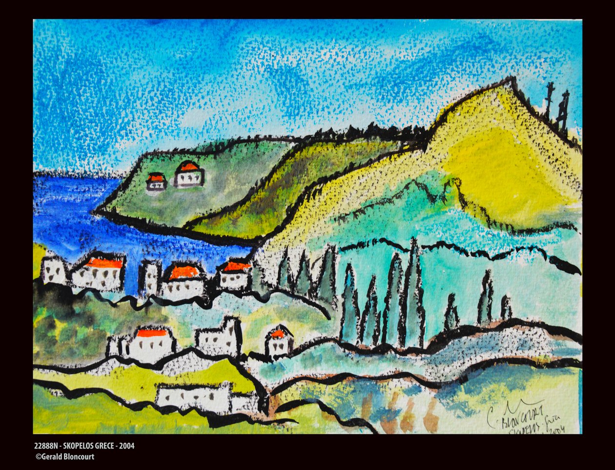 22888N - SKOPELOS GRECJA - 2004 ? autorstwa Unknown