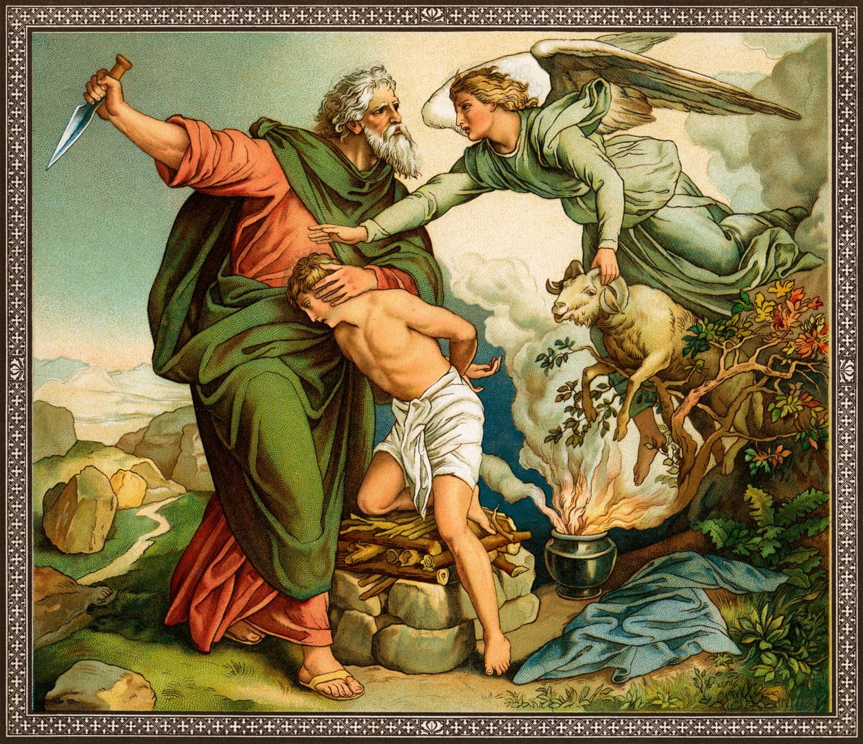 Wiara Abrahama w Boga - Biblia autorstwa Unknown