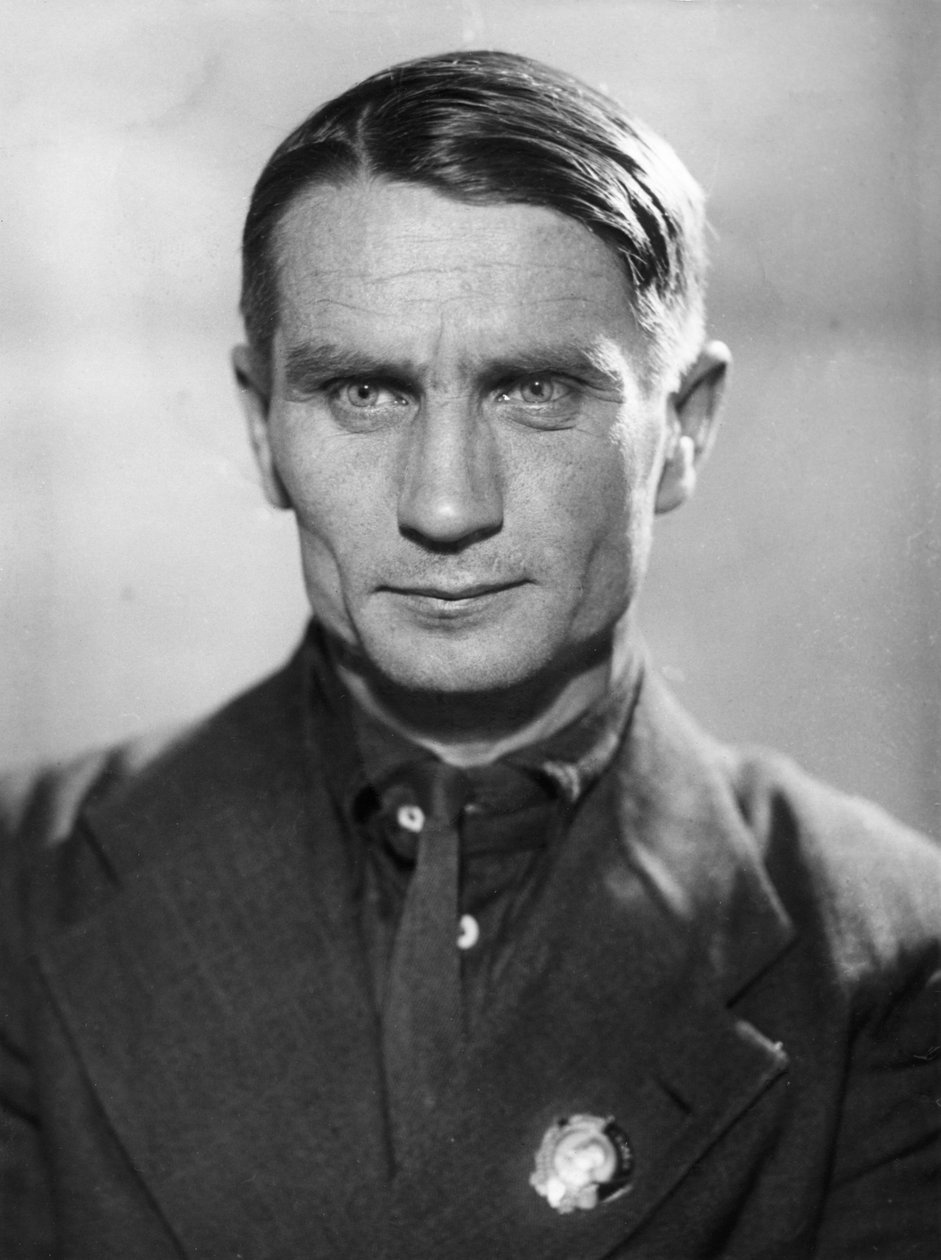 Akademik Trofim Łysenko, wybrany wiceprzewodniczącym Rady Związku podczas I sesji Rady Najwyższej ZSRR w 1938 r. autorstwa Unknown