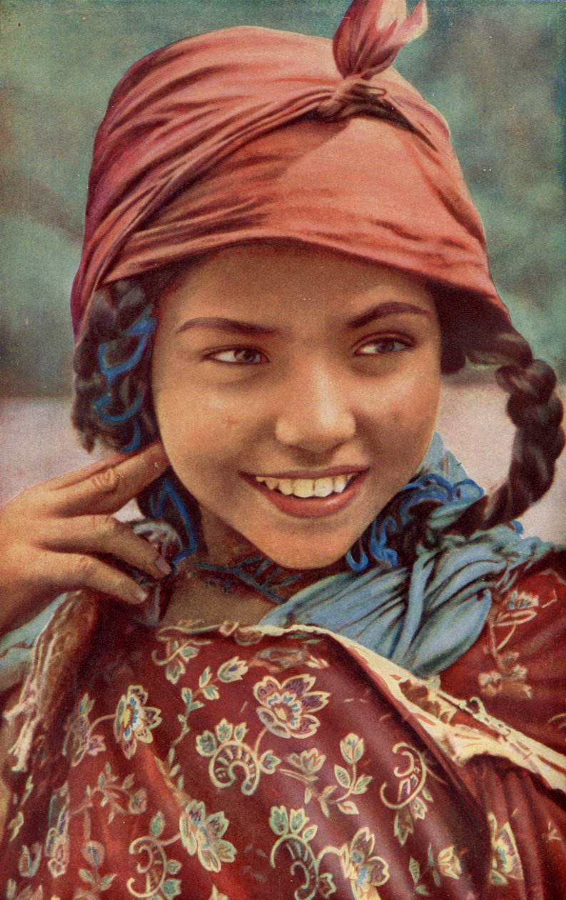 Afryka. Arabskie dzieci z Tunisu. 1920 autorstwa Unknown