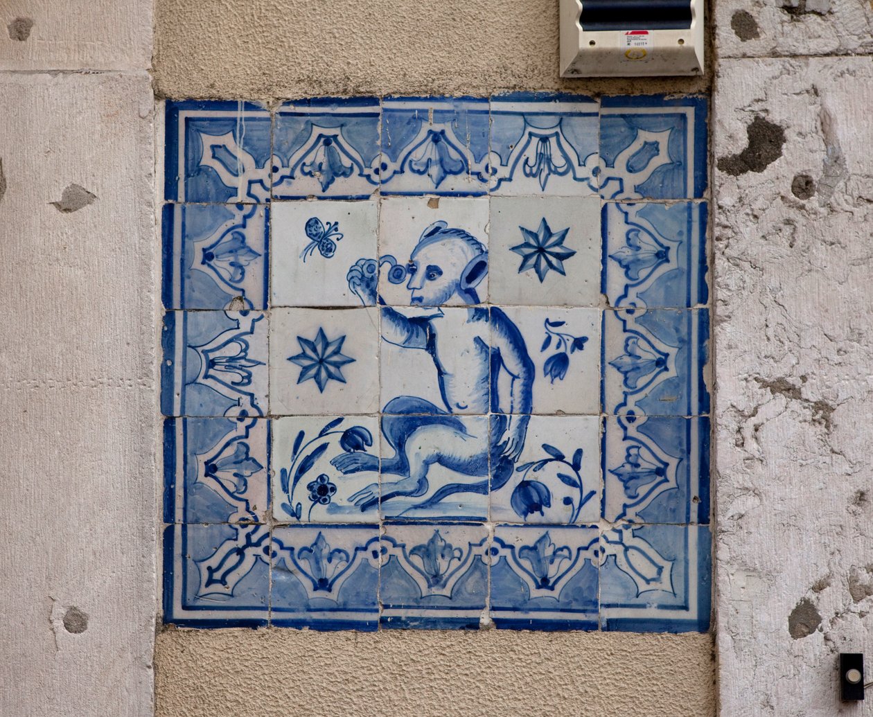 Azulejo, Lizbona, Portugalia autorstwa Unknown