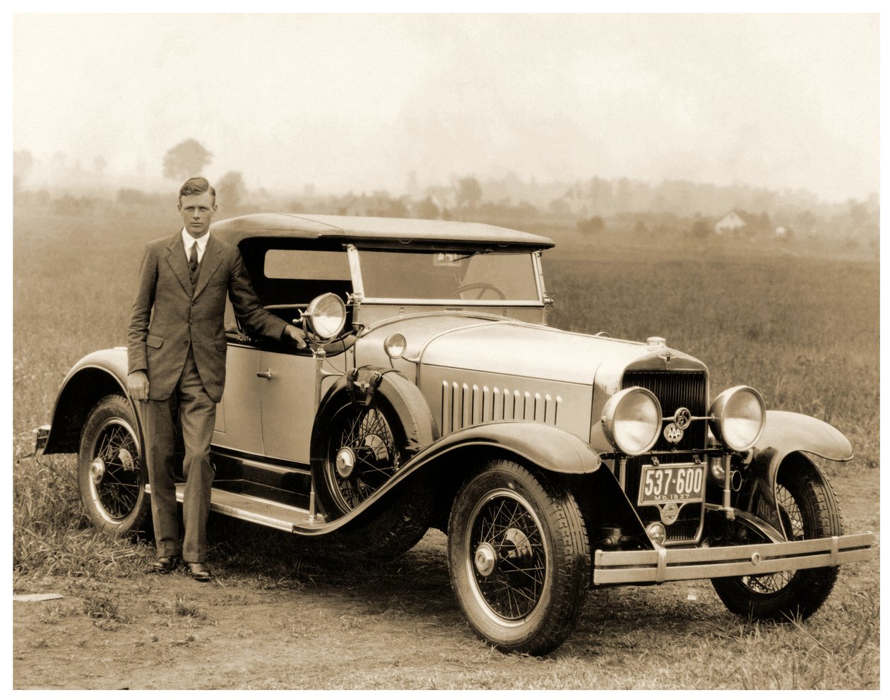 Charles Lindbergh, St. Louis. 1927 autorstwa Unknown