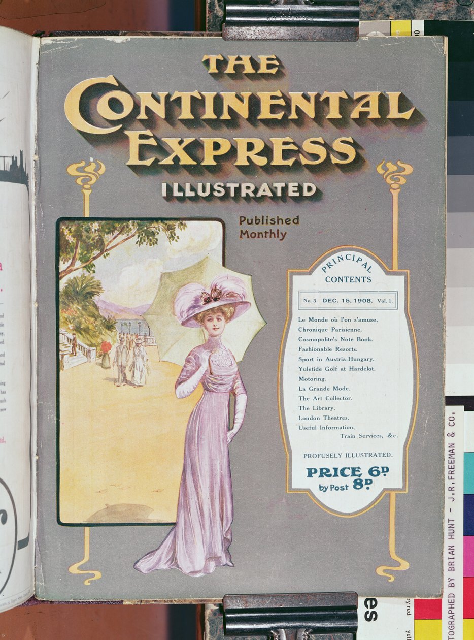 Continental Express Ilustrowany, 1908 autorstwa Unknown