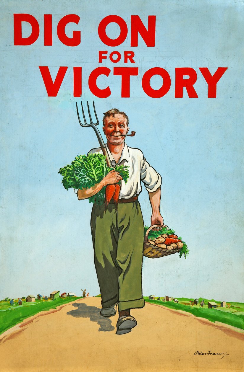 Szukaj plakatu propagandowego Victory z II wojny światowej, 1940 autorstwa Unknown