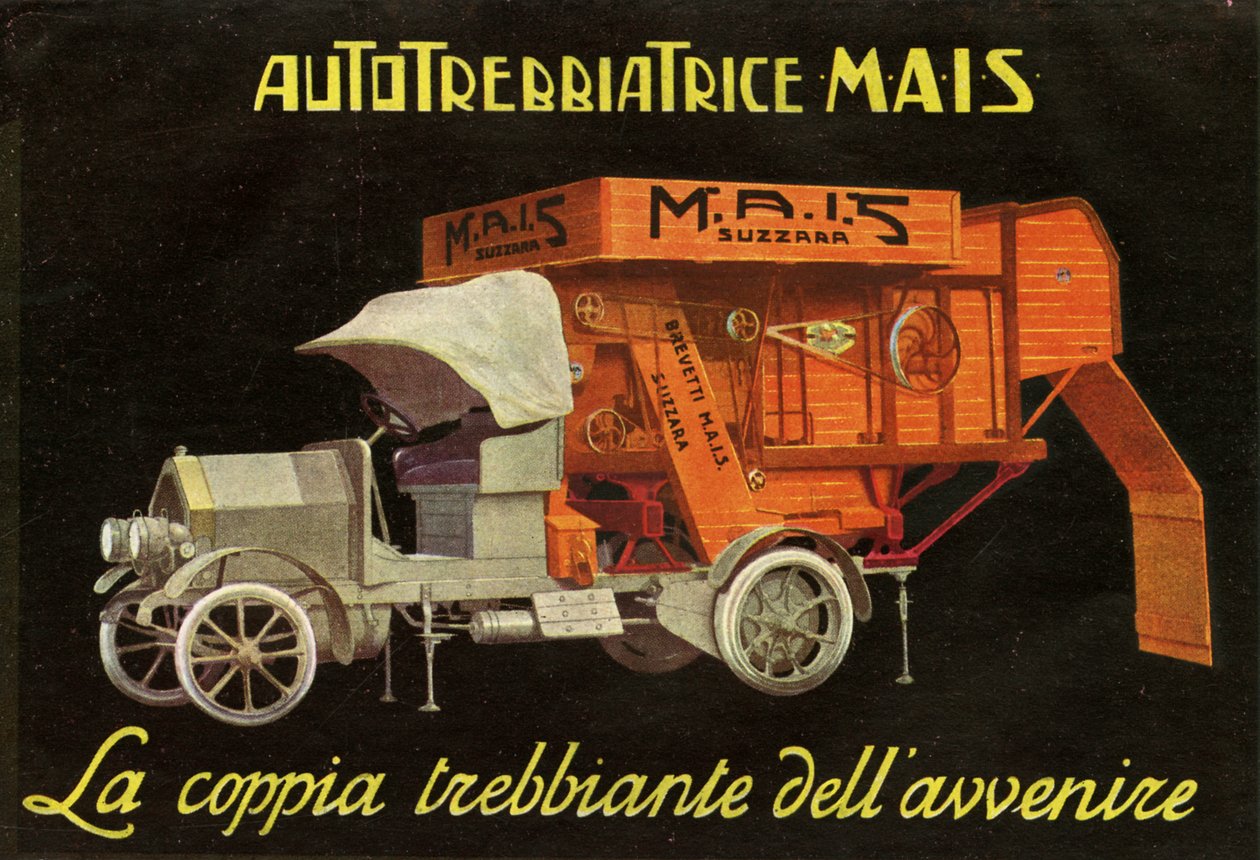 Maszyny rolnicze. Suzzara, 1925 autorstwa Unknown