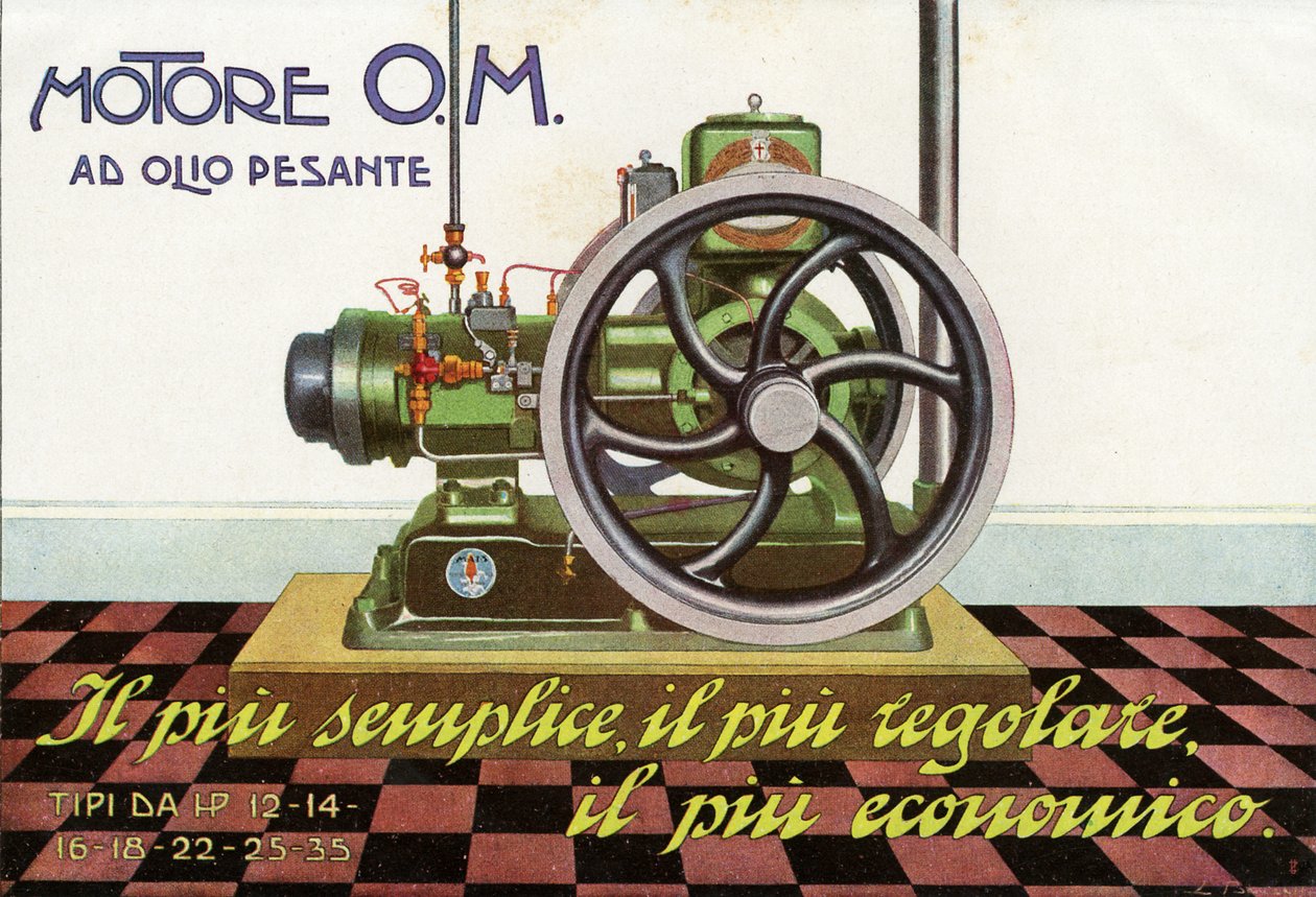 Maszyny rolnicze. Suzzara, 1925 autorstwa Unknown