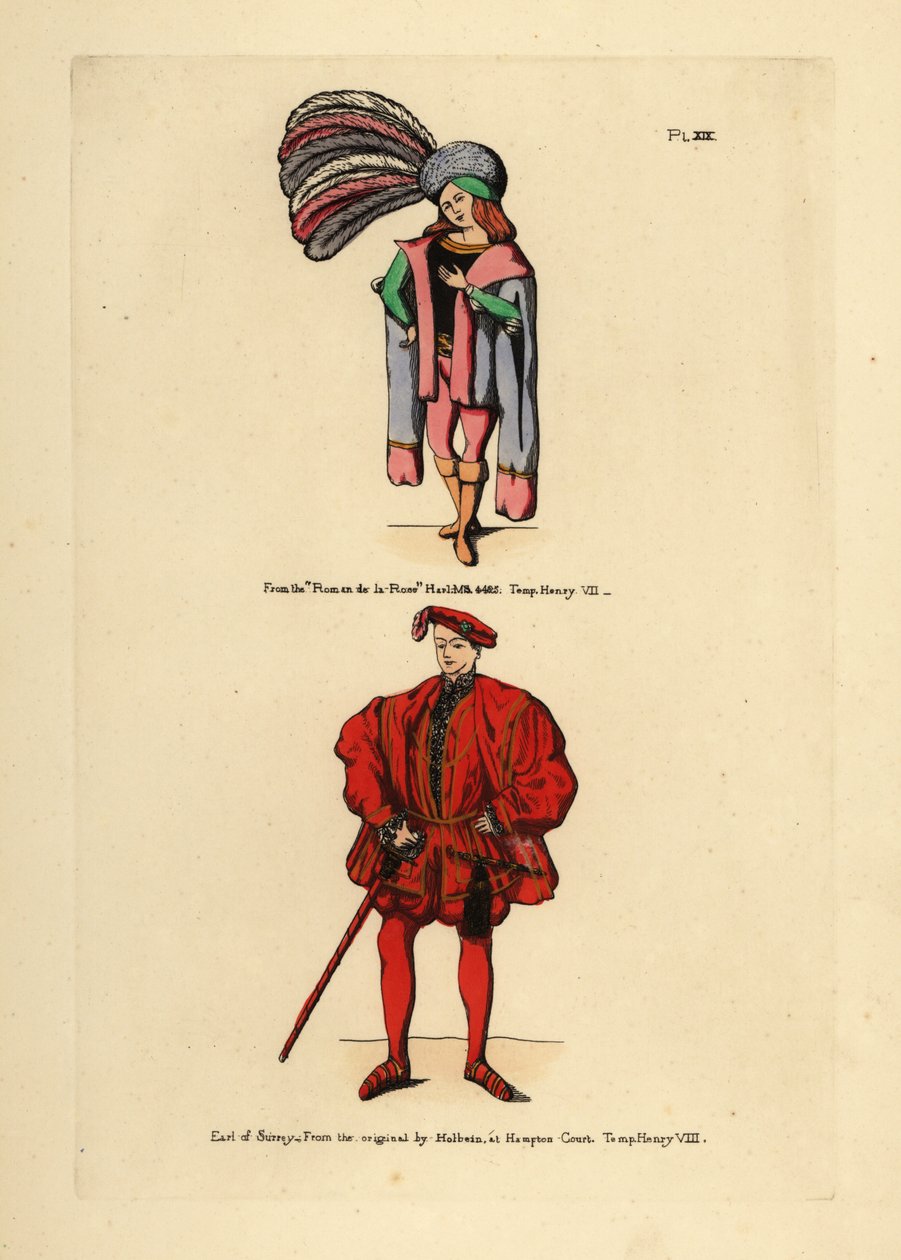 Foppish moda męska z 16 wieku autorstwa Unknown