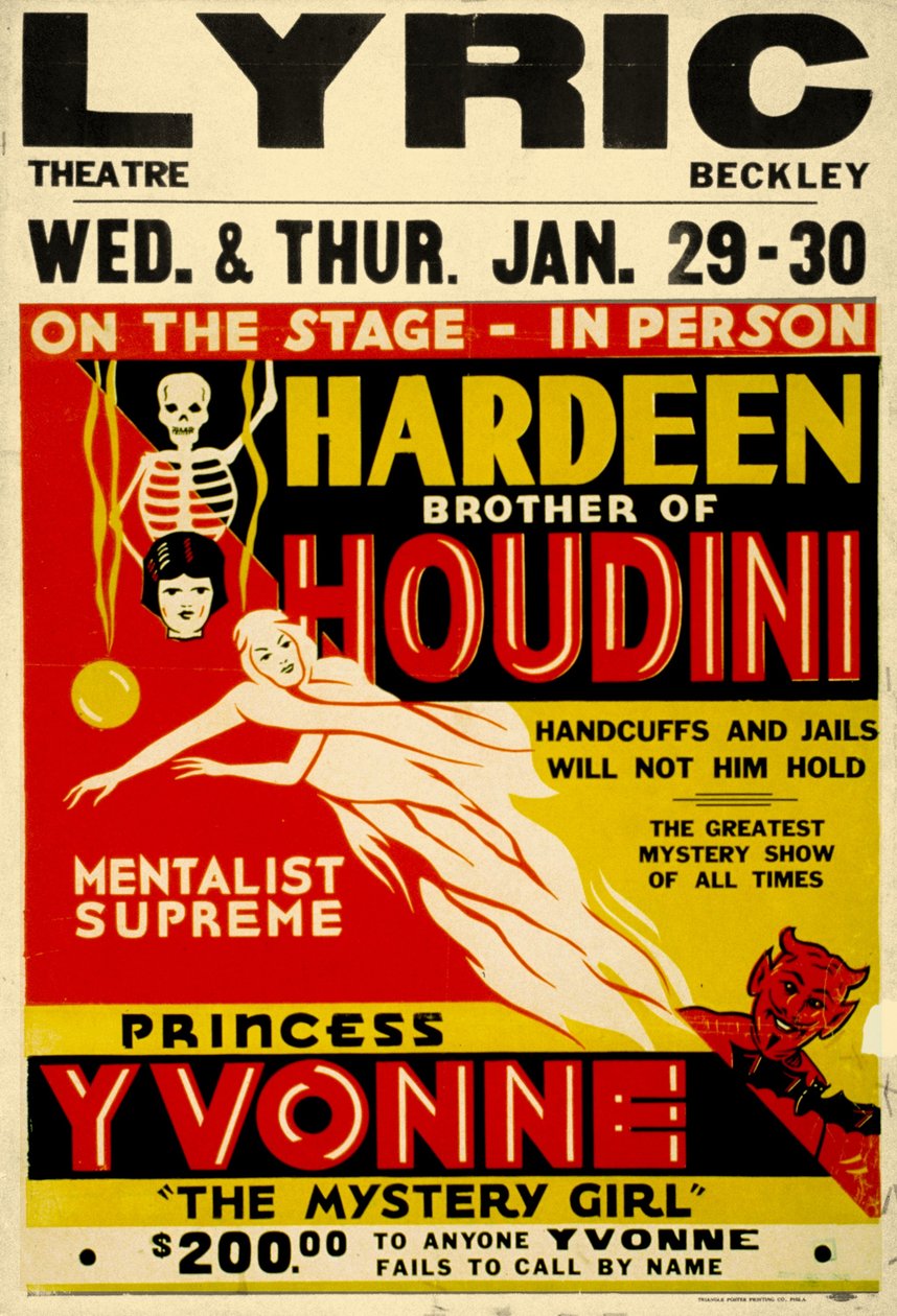 Hardeen brat Houdini c.1931 autorstwa Unknown