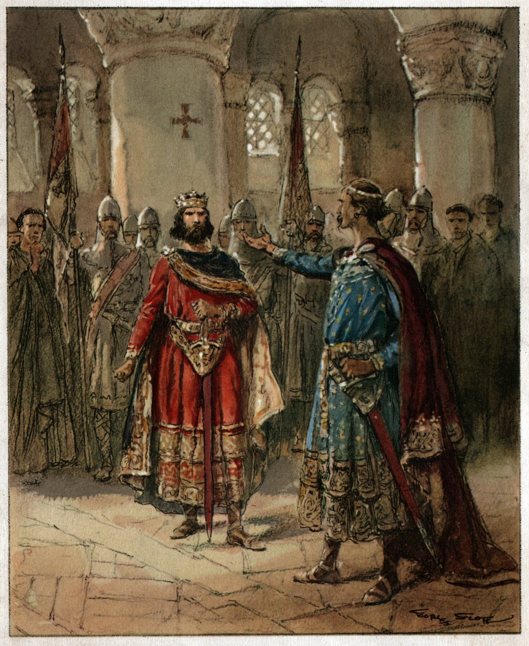 Hugues Capet. autorstwa Unknown