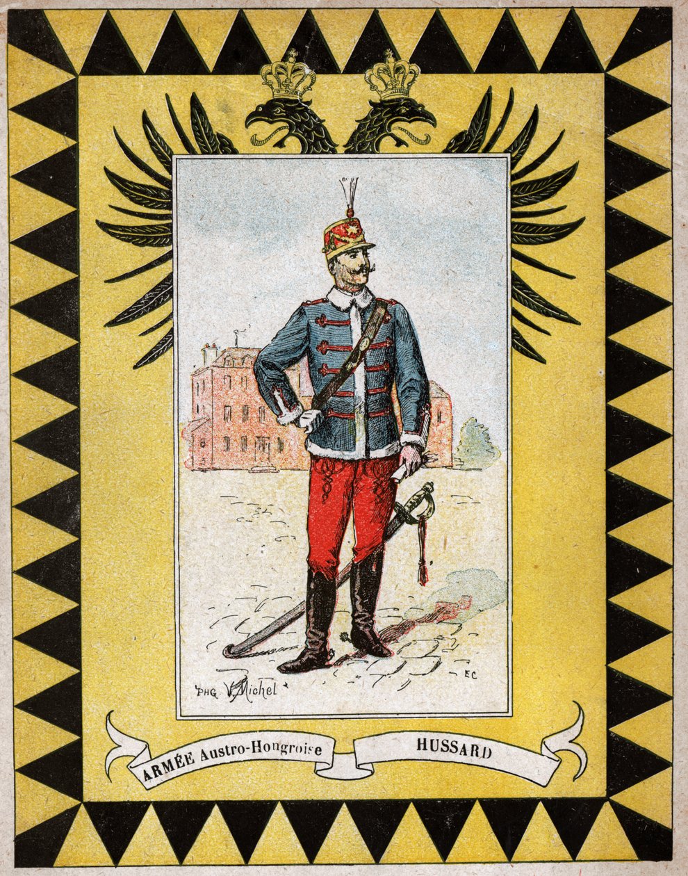 Huzar. Huzar. autorstwa Unknown
