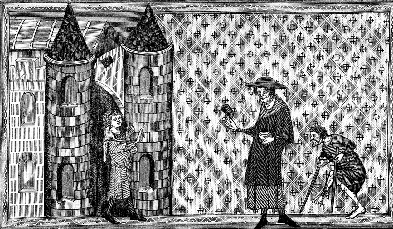 Dom dla trędowatych autorstwa Unknown