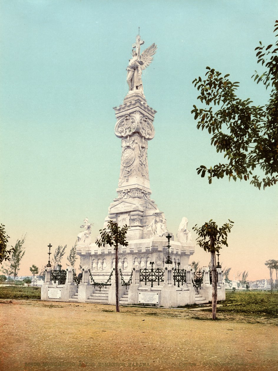 Pomnik Strażaków, Cmentarz Colon, Hawana, 1900 autorstwa Unknown