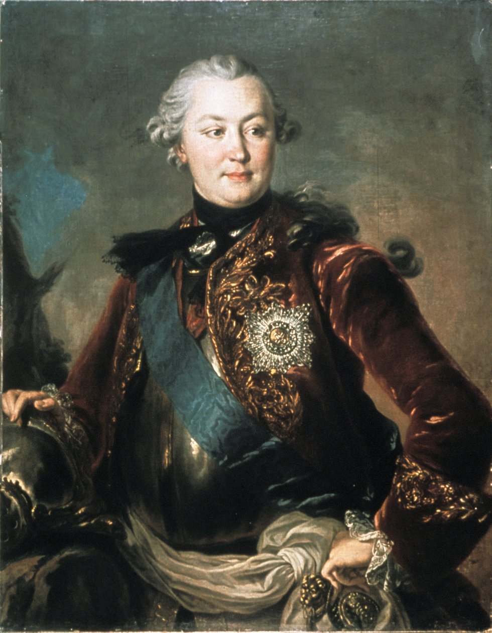 Portret hrabiego Grigorija Orłowa (1734 - 1783), obraz olejny Stefano Torelli. autorstwa Unknown