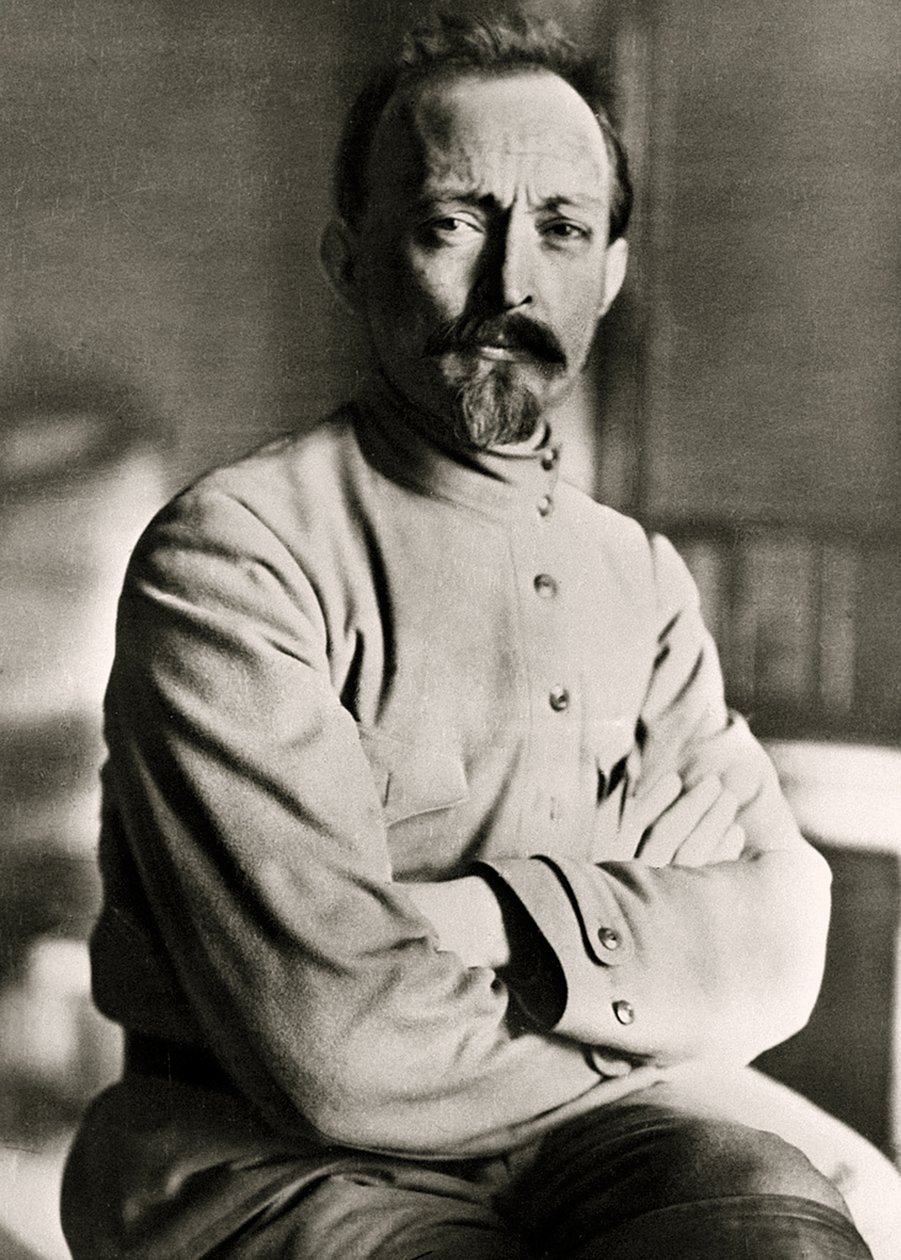 Portret Feliksa Dzierżyńskiego 1918 autorstwa Unknown