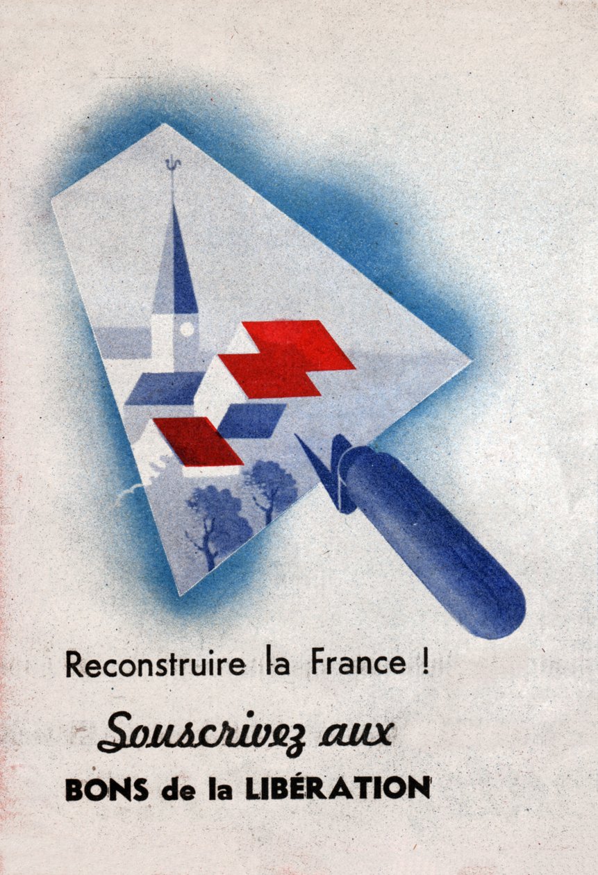 Odbudowa we Francji po II wojnie światowej. Odbudowa Francji po II wojnie światowej. autorstwa Unknown