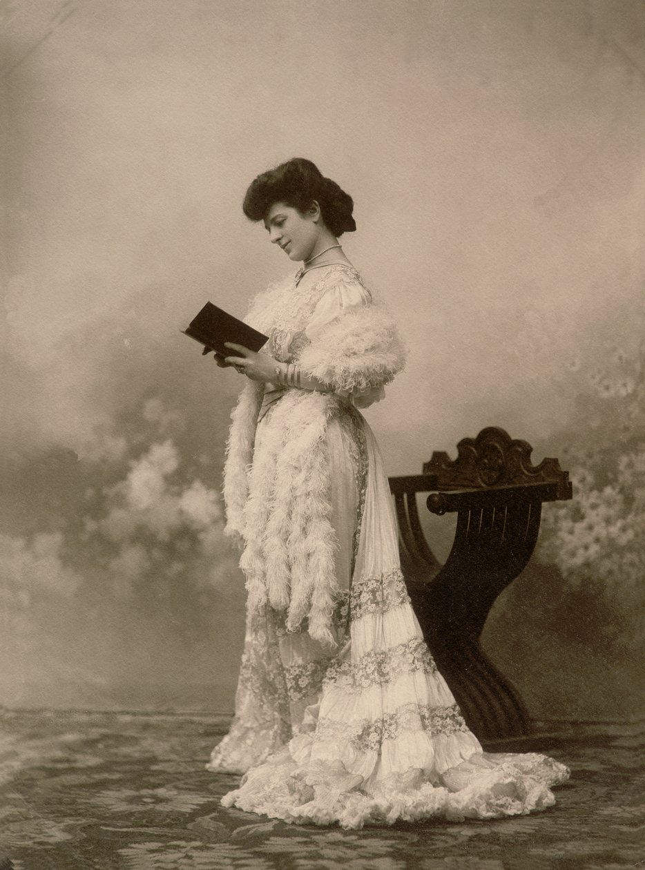 Sofia Ciofi, aktorka teatralna autorstwa Unknown