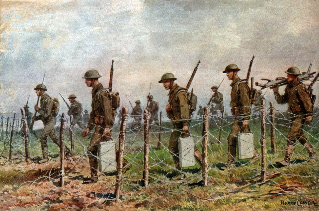 Amerykańscy żołnierze, 1917. Amerykańscy żołnierze, 1917. autorstwa Unknown