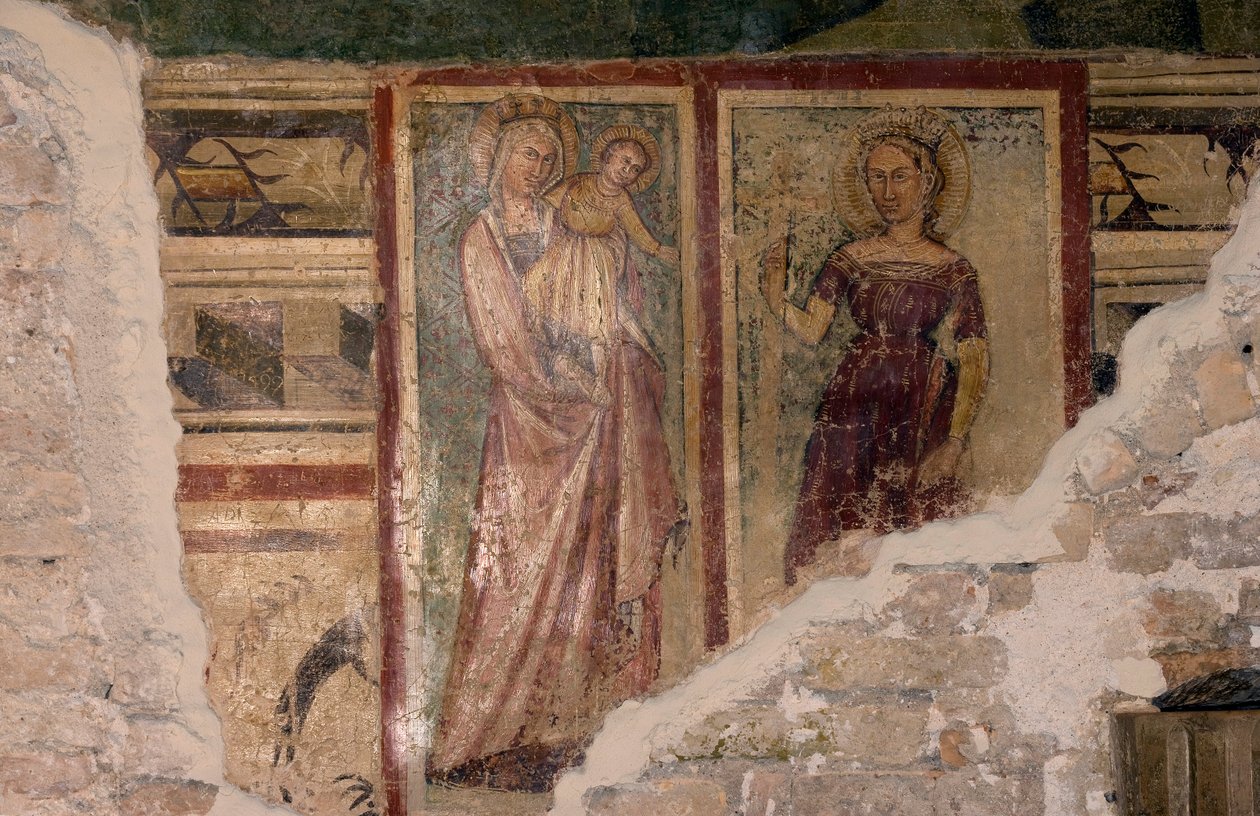 Św. Marii w kościele fortepianowym, Loreto Aprutino, Abruzzo, Włochy, autorstwa Unknown