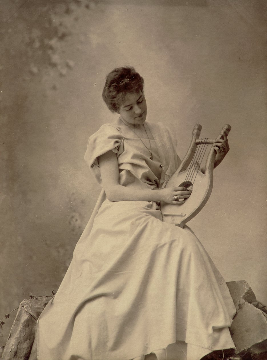 Aktorka teatralna - Lady of Via Serragli (co za piękna istota!) autorstwa Unknown