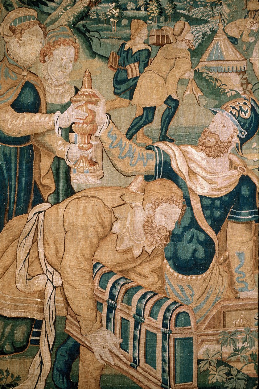 Toul (departament 54), Muzeum Miejskie, Tapestry du Nord (XVI w.) detal autorstwa Unknown