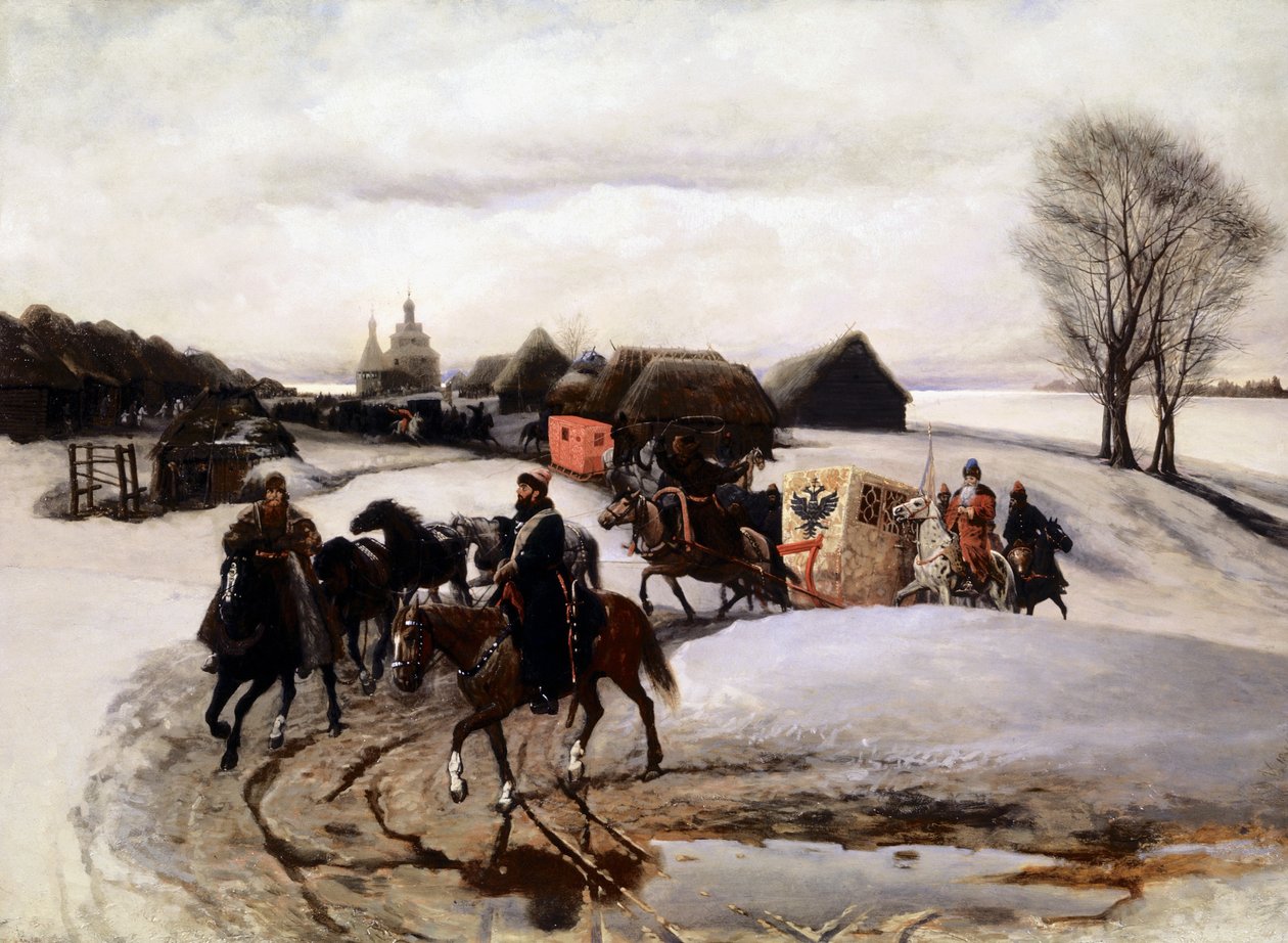 V, Shvarts, Cary w pielgrzymce do miejsc świętych - w czasach cara Aleksego (Aleksej Michajłowicz Romanow). autorstwa Unknown