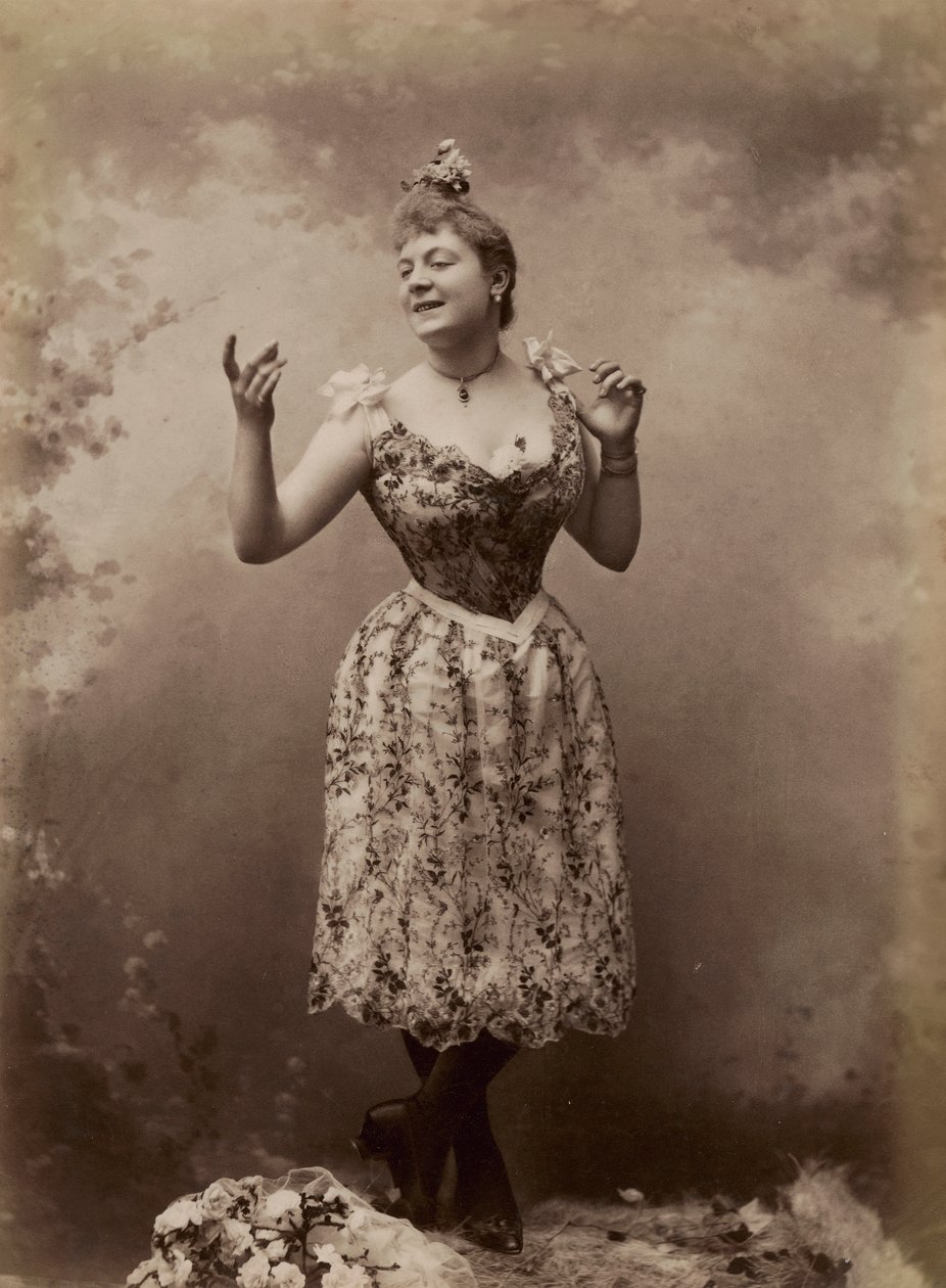 Różnorodna aktorka, Teatr Alhambra autorstwa Unknown