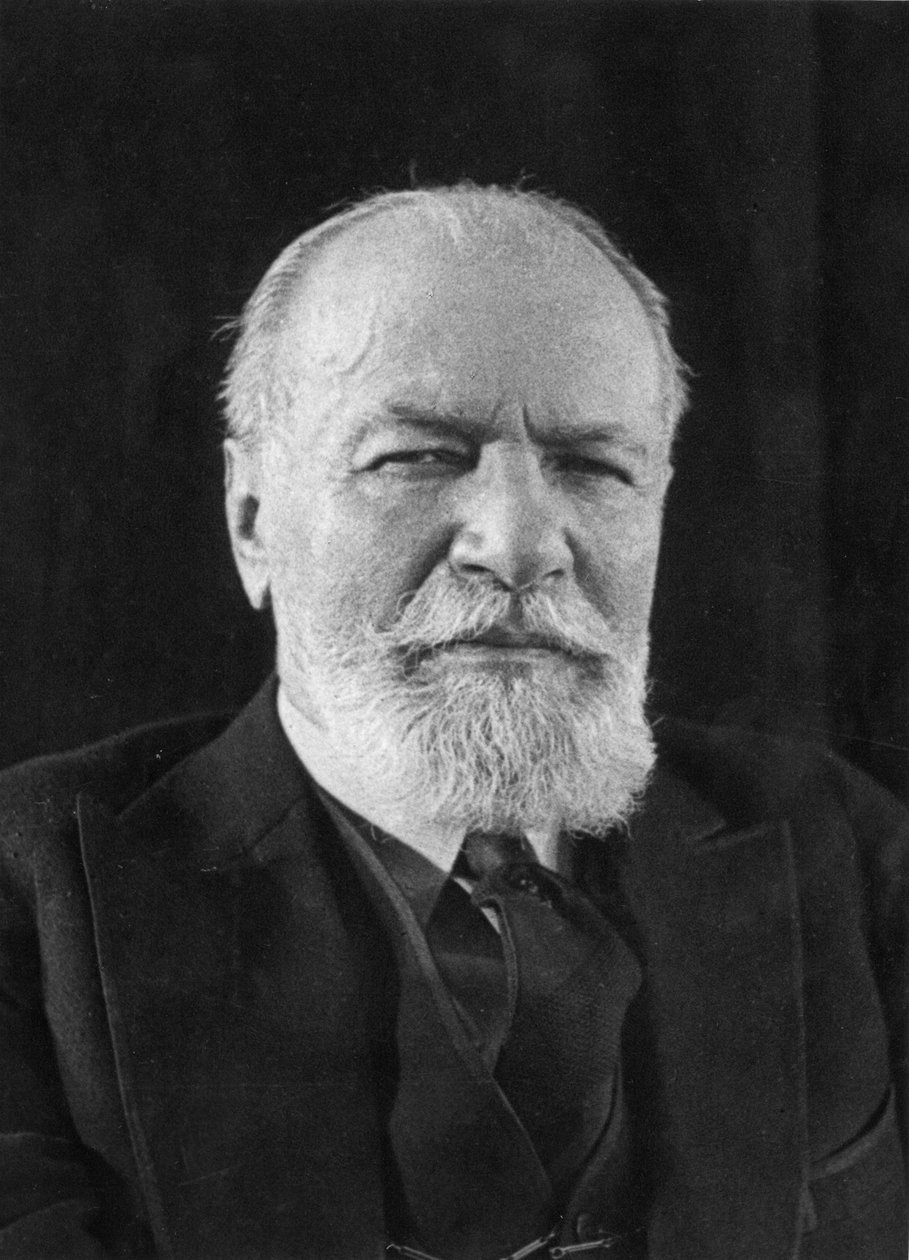 Władimir Niemirowicz-Danczenko (1858-1943), aktor, reżyser, współzałożyciel ze Stanisławskim Moskiewskiego Teatru Artystycznego. autorstwa Unknown
